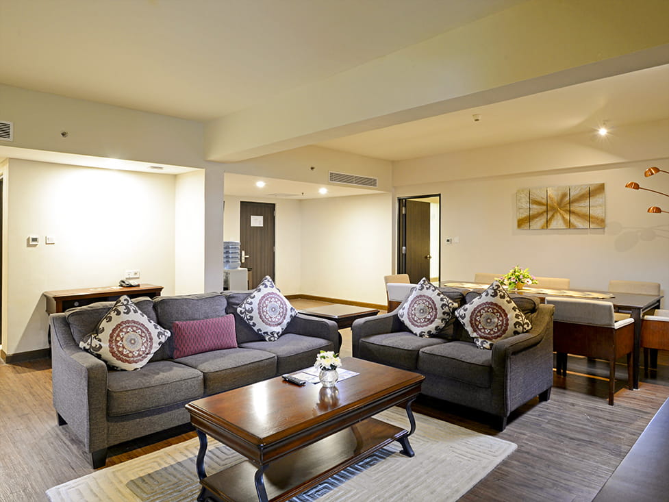 Accommodation - Presidential Suite - Living Room